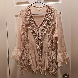 Beige Women's Blouse